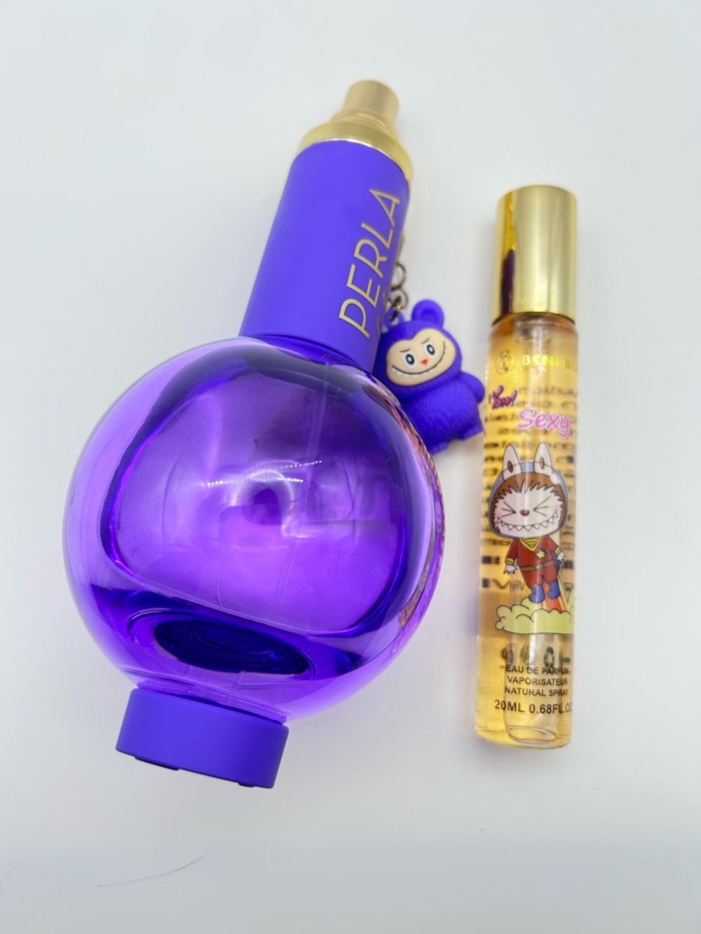 Perla Cute Monster by Mirada is a Floral Fruity parfum plus mini Labubu spray